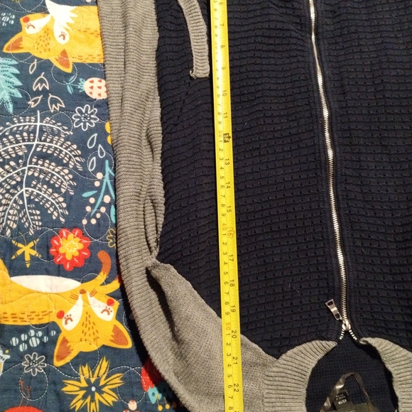 Mossimo Supply Co. Black and Gray Knit Jacket - Picture 2 of 4